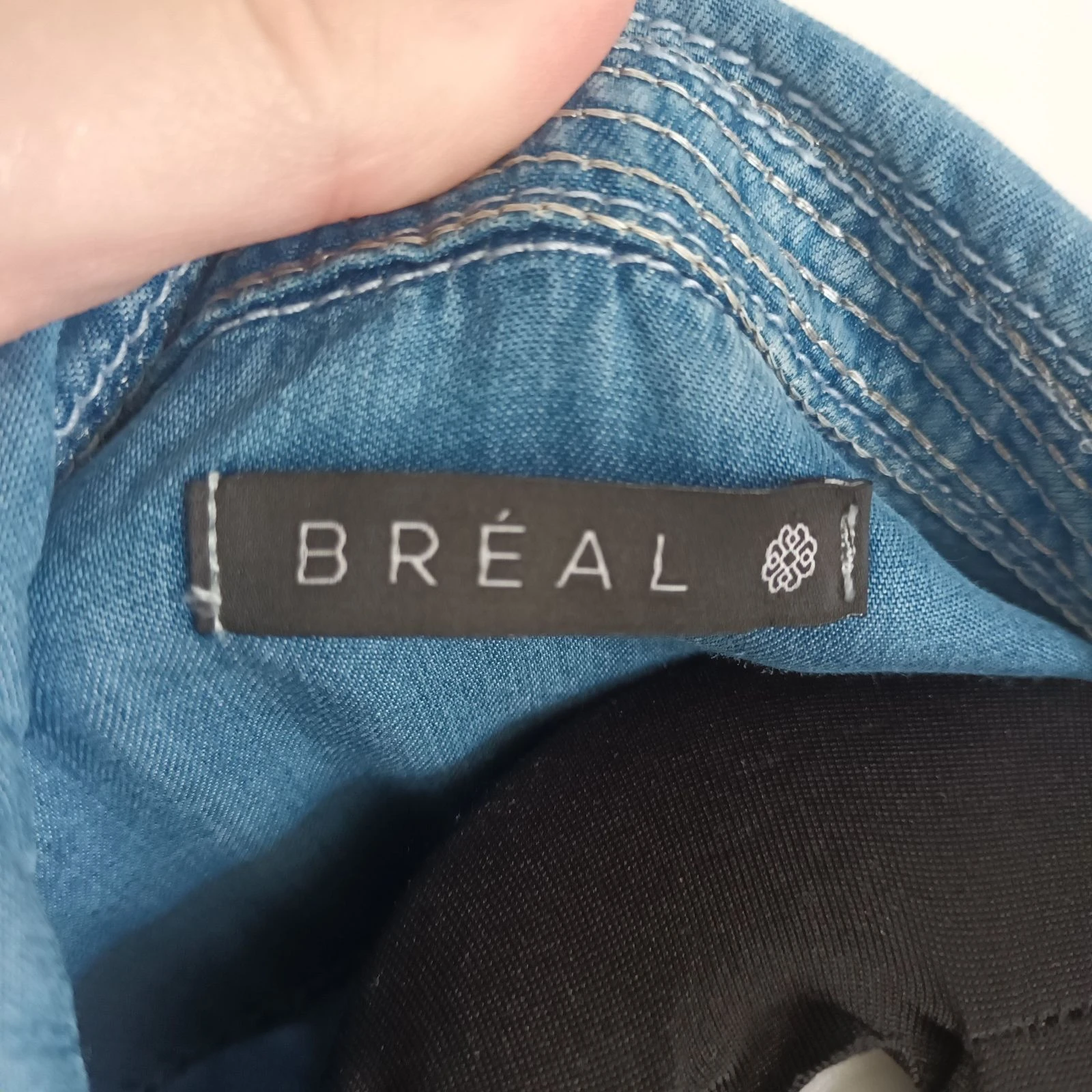 Lyocell-jurk Bréal – Stijlvolle en moderne denimstijl (Maat 40) – photo 7